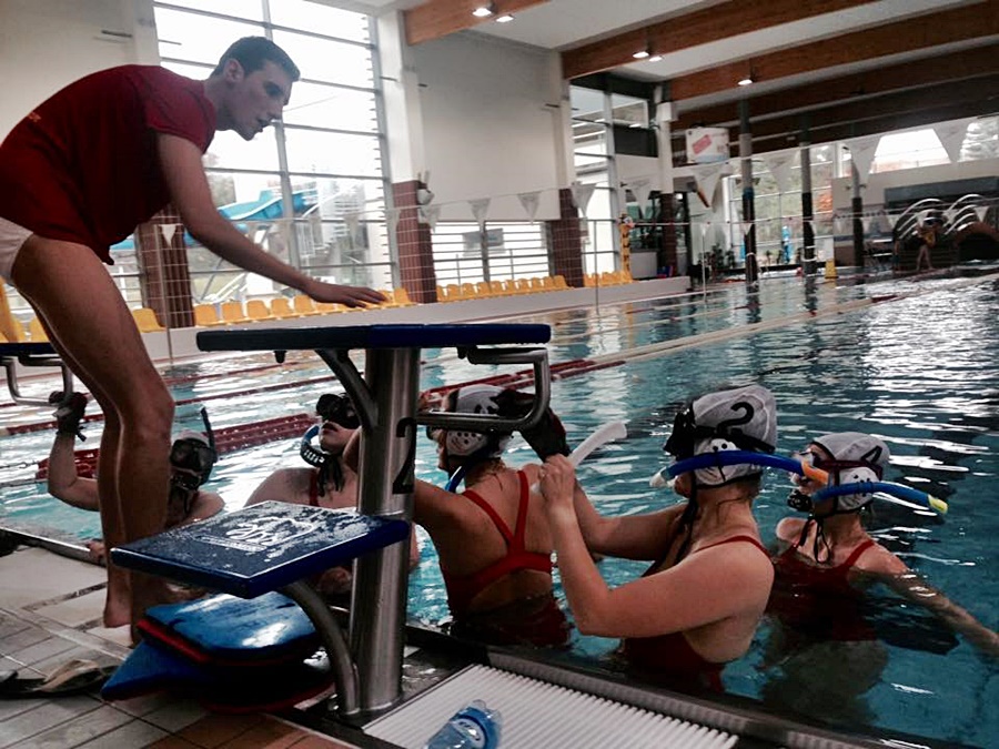 Hokej pod wodą Walenie Siemianowice Śląskie Trzebnica XI 2016